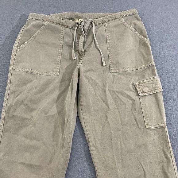 Grammici Pants Womens Size Large Stretch Flat Front Chino 32X31 - Picture 2 of 16